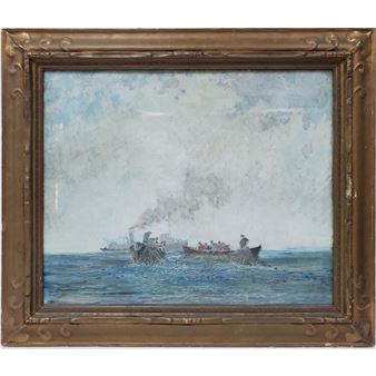 Menhaden Fishermen - Lewis Palmer Skidmore