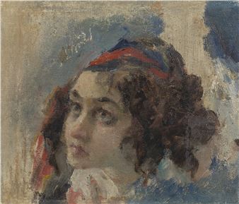 Study for &quot;The Swan Princess - Mikhail Vrubel