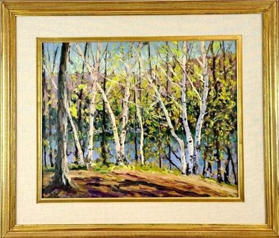 BRUCE HEGGTVEIT - OIL ON MASONITE by Bruce Heggtveit