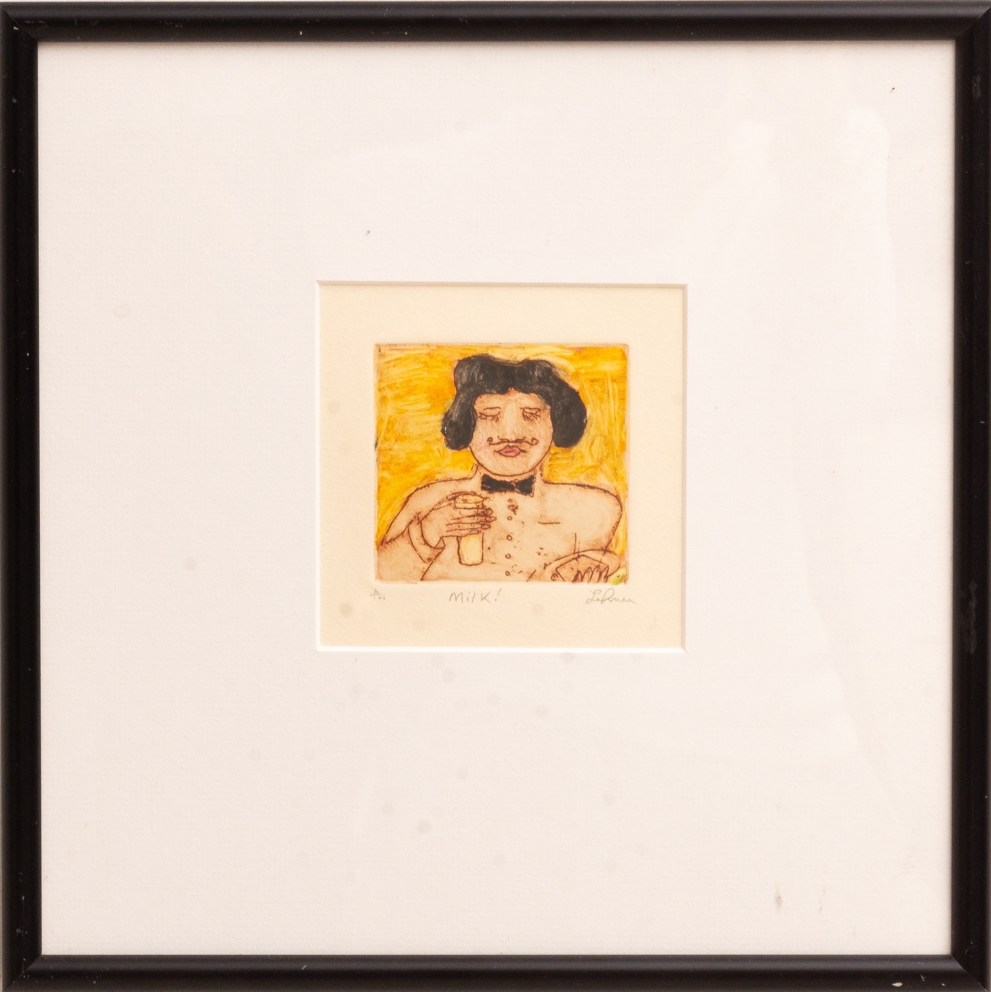 Artwork by Gerard Edward Lehner, Gerard Lehner, Made of Etching