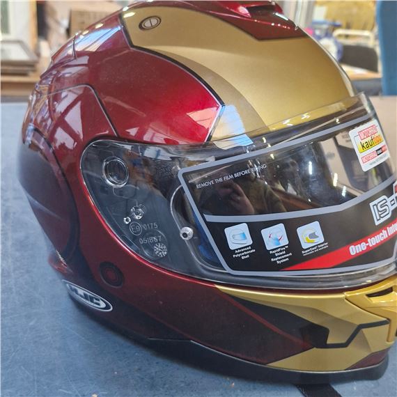 cartoon blonde girl wearing a motorcycle helmet Unparalleled™ Cute Biker Sticker – Bean's Moto Booth Voltaic Kids Electric Dirt Type:Cast Alloy Back in Stock