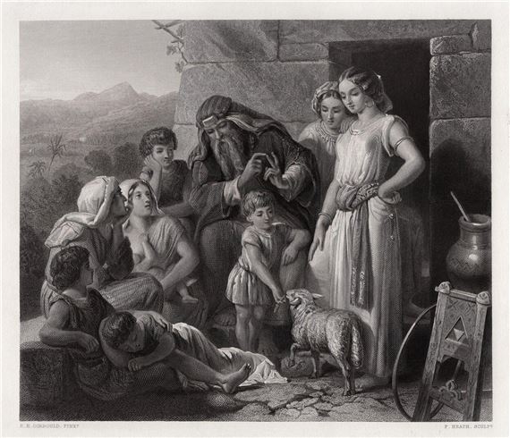 Edward Henry Corbould | The Lesson of the Passover (1864) | MutualArt