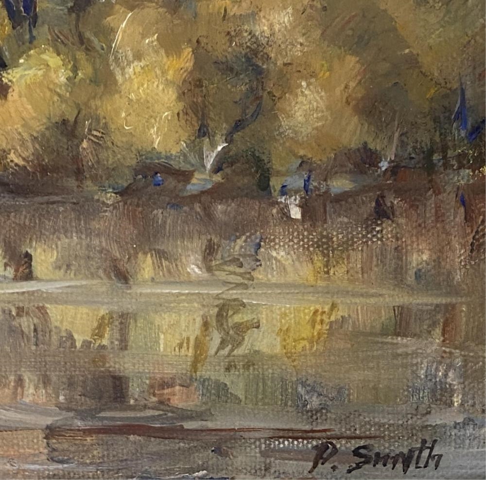 Artwork by Pat Smyth, Rivendell (formerly Thomas Walker Convalescent Hospital), Made of Oil on canvasboard