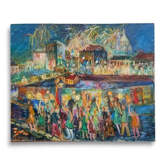 La retraite aux flambeaux - Robert Bogliani