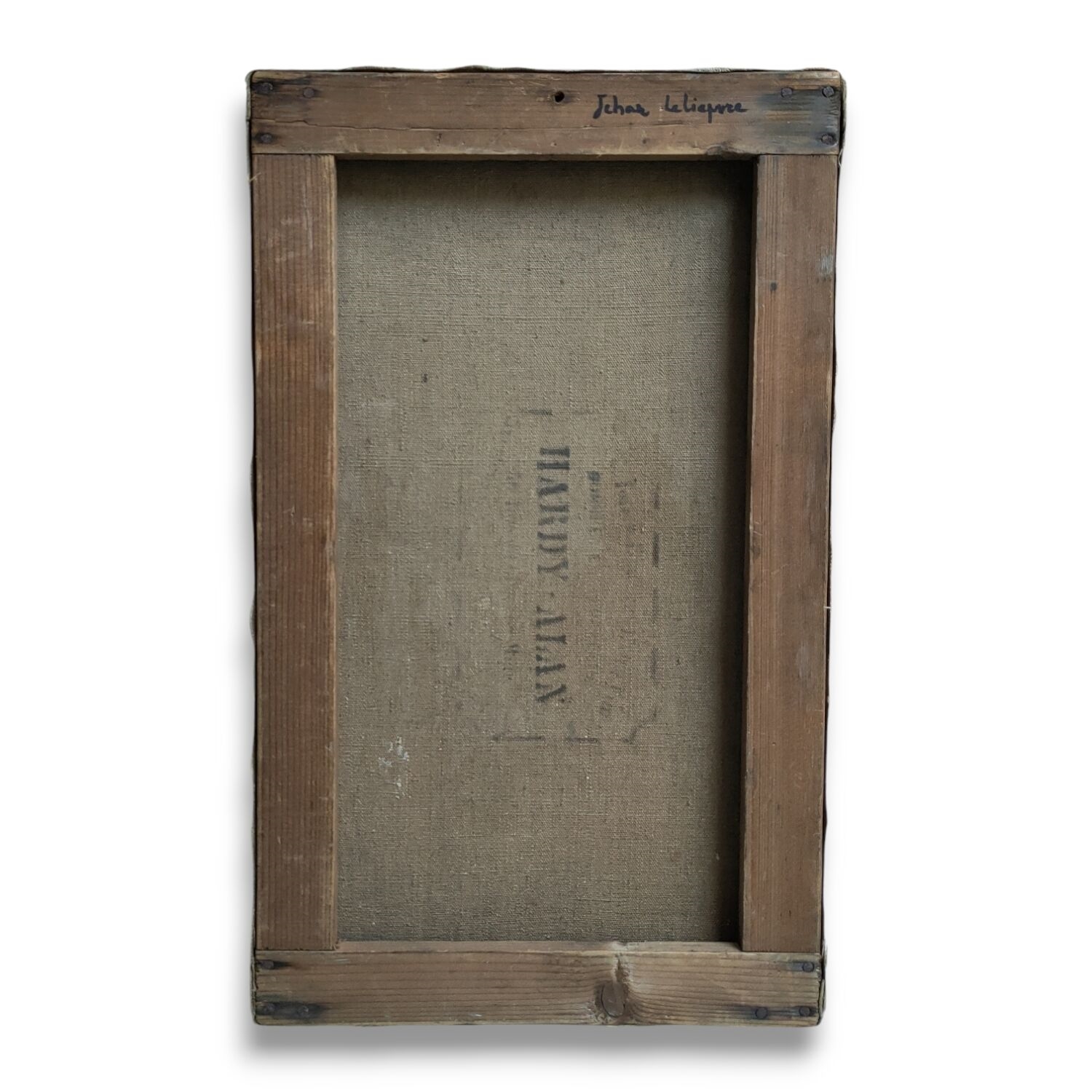 Artwork by Jehan Le Liepvre, Jeune femme au panier, Made of Oil on canvas