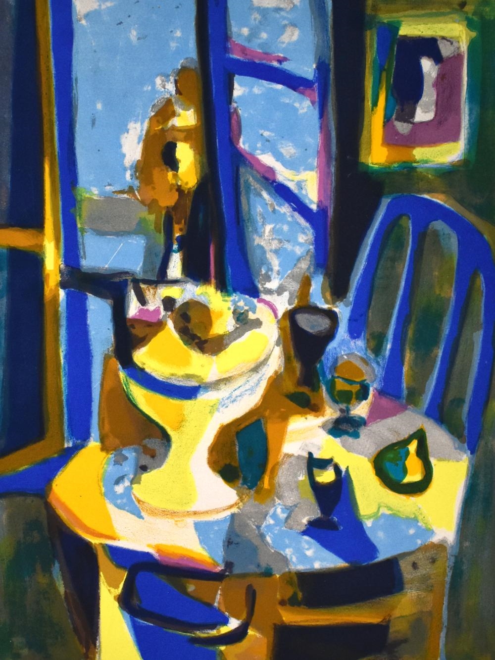 Marcel Mouly | Marcel Mouly Hand signed Lithograph Le Compotier Juane ...