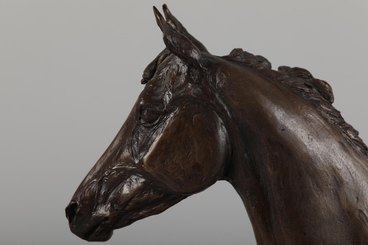 Rosemary Hetherington | Bonze equestrian study (1993) | MutualArt