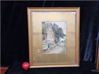 1909' lower left. With 'W.E and J.J Mark - Alphaeus Philemon Cole