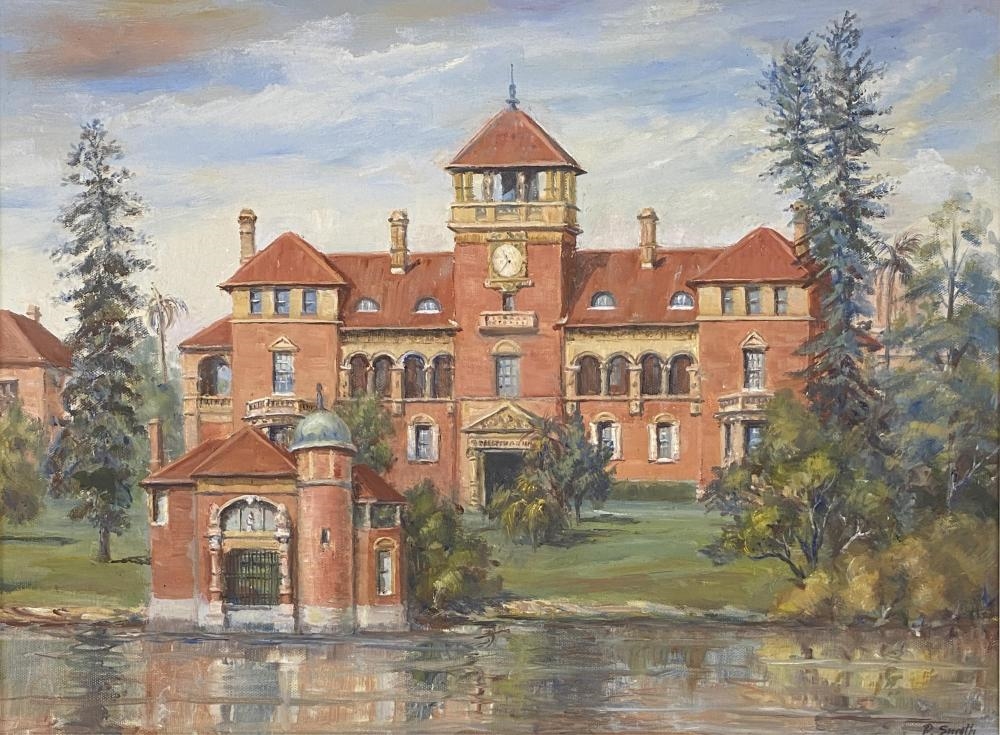 Artwork by Pat Smyth, Rivendell (formerly Thomas Walker Convalescent Hospital), Made of Oil on canvasboard