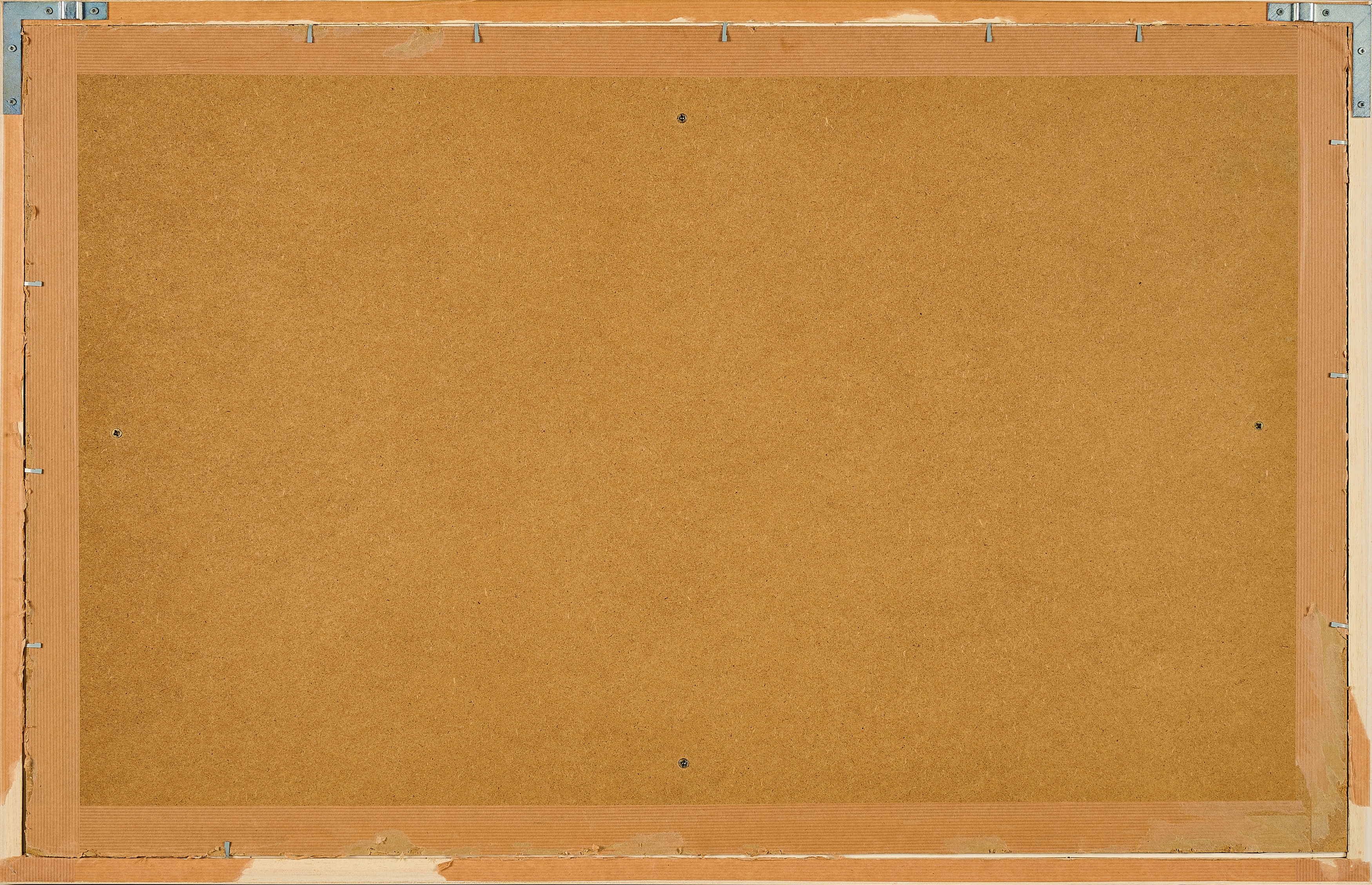 Artwork by Helene Appel, Untitled (Geschirrtuch, Made of Oil on natural colour