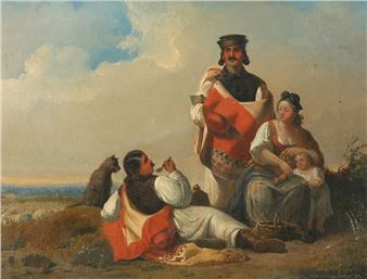 Resting in the Field - Ferenc Ujhazy