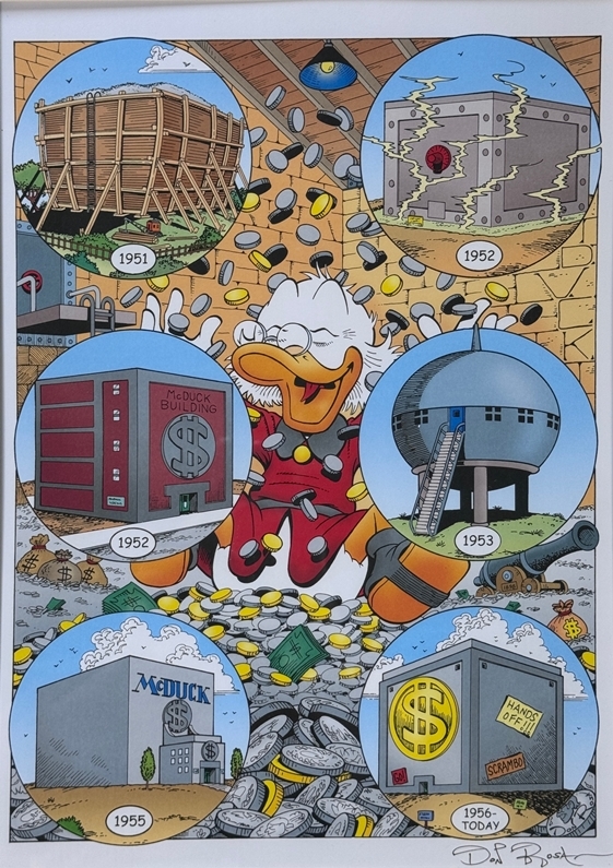 Don Rosa | Dagobert Ducks Geldspeicher (1681) | MutualArt