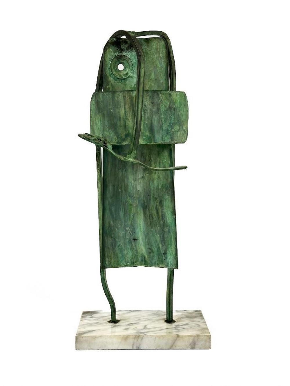 Artwork by Philip A. Solman, Abstract Figure, Made of Sculpture