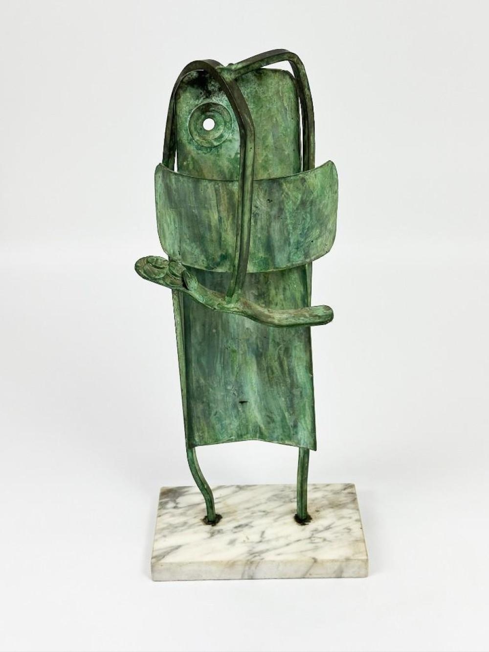 Artwork by Philip A. Solman, Abstract Figure, Made of Sculpture