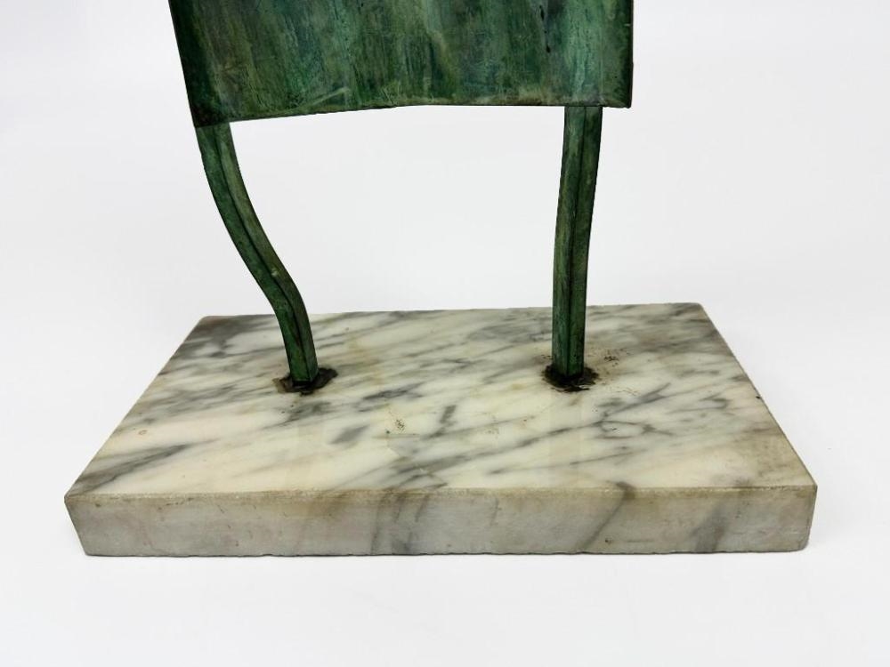 Artwork by Philip A. Solman, Abstract Figure, Made of Sculpture