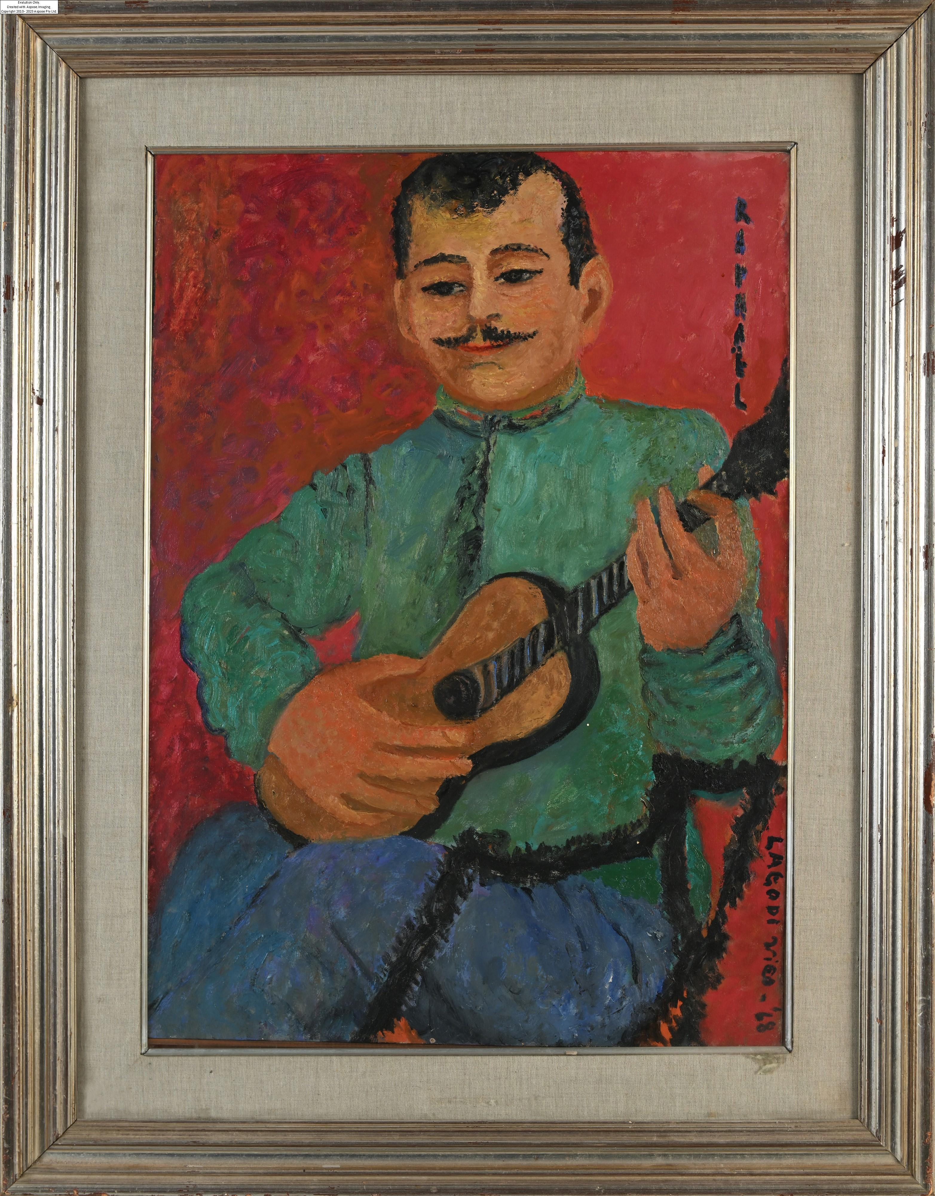 Antonietta Raphael Mafai | Ritratto del padre di Nano | MutualArt