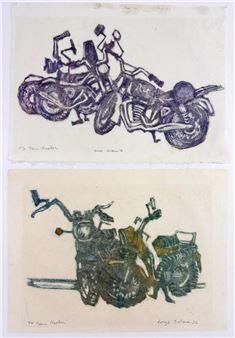 Motorcycle Artworks - Philip A. Solman