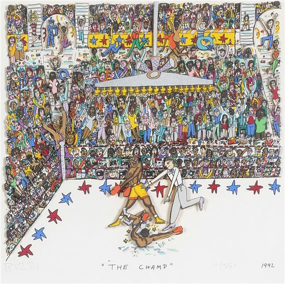 James Rizzi | The Champ (1992) | MutualArt
