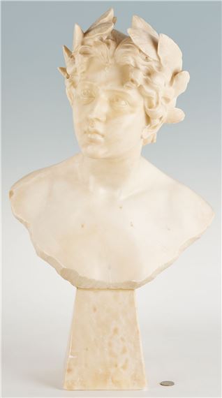 Giuseppe Bessi　ジュゼッペ・ベッシ　STONELITE　 裸婦像 Lot - GIUSEPPE BESSI (Italian 1857-1922) A SCULPTURE, 
