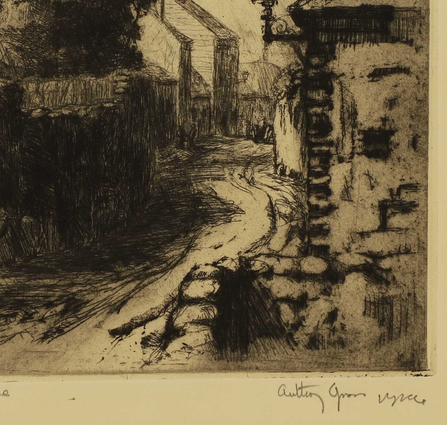 Anthony Gross | Rue Chat qui Pêche' two | MutualArt