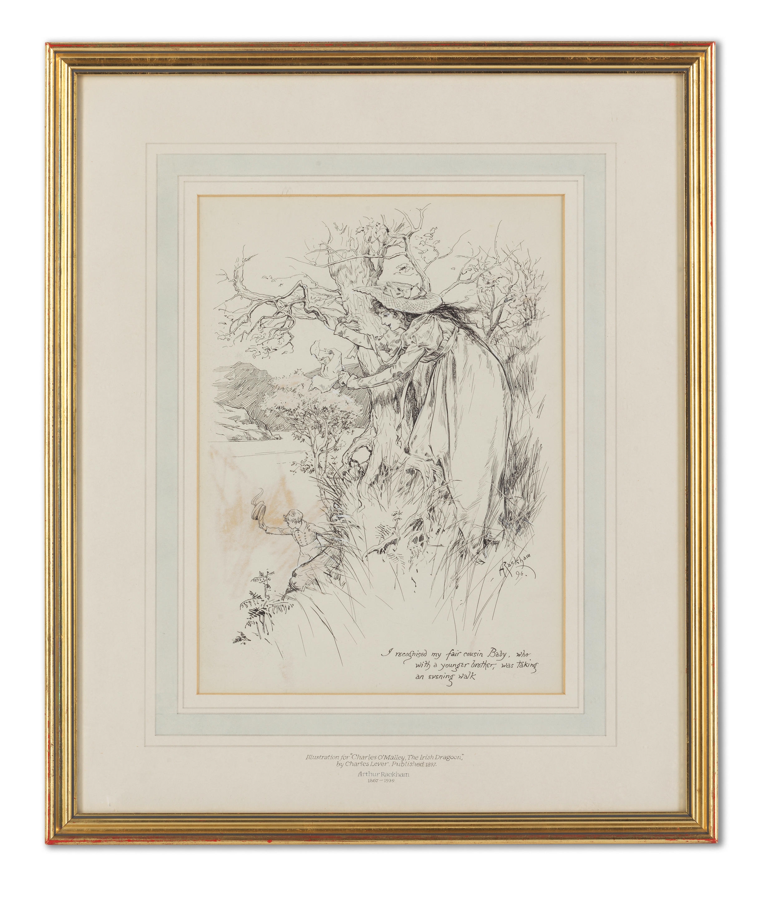 Arthur Rackham | I recognised my fair cousin Baby, who with a younger ...