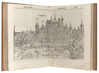 Liber chronicarum. Nuremberg: Anton Koberger for Sebald Schreyer and Sebastian Kammermeister, 12th July 1493 - Albrecht Dürer