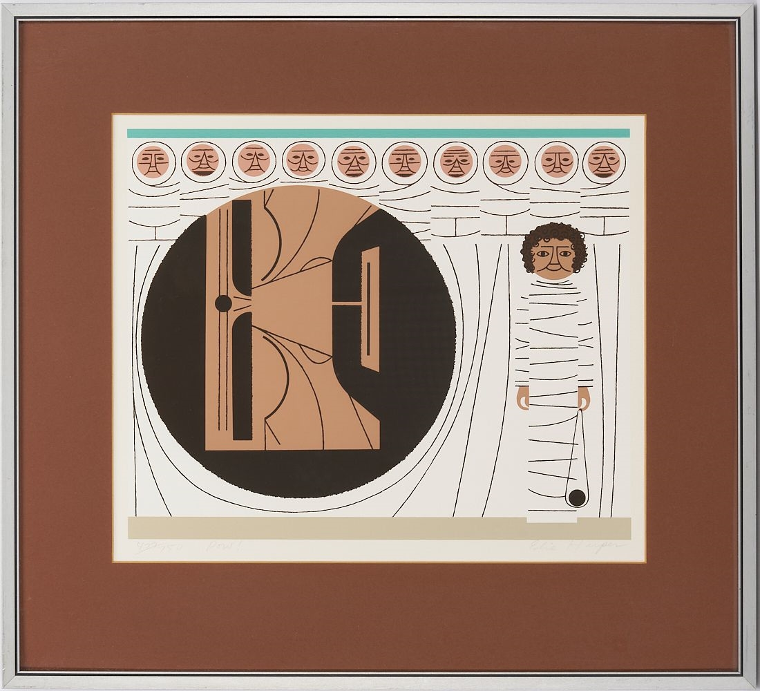 Artwork by Edie Harper, 4 Edie Harper Signed Serigraphs, Made of serigraphs on paper prints