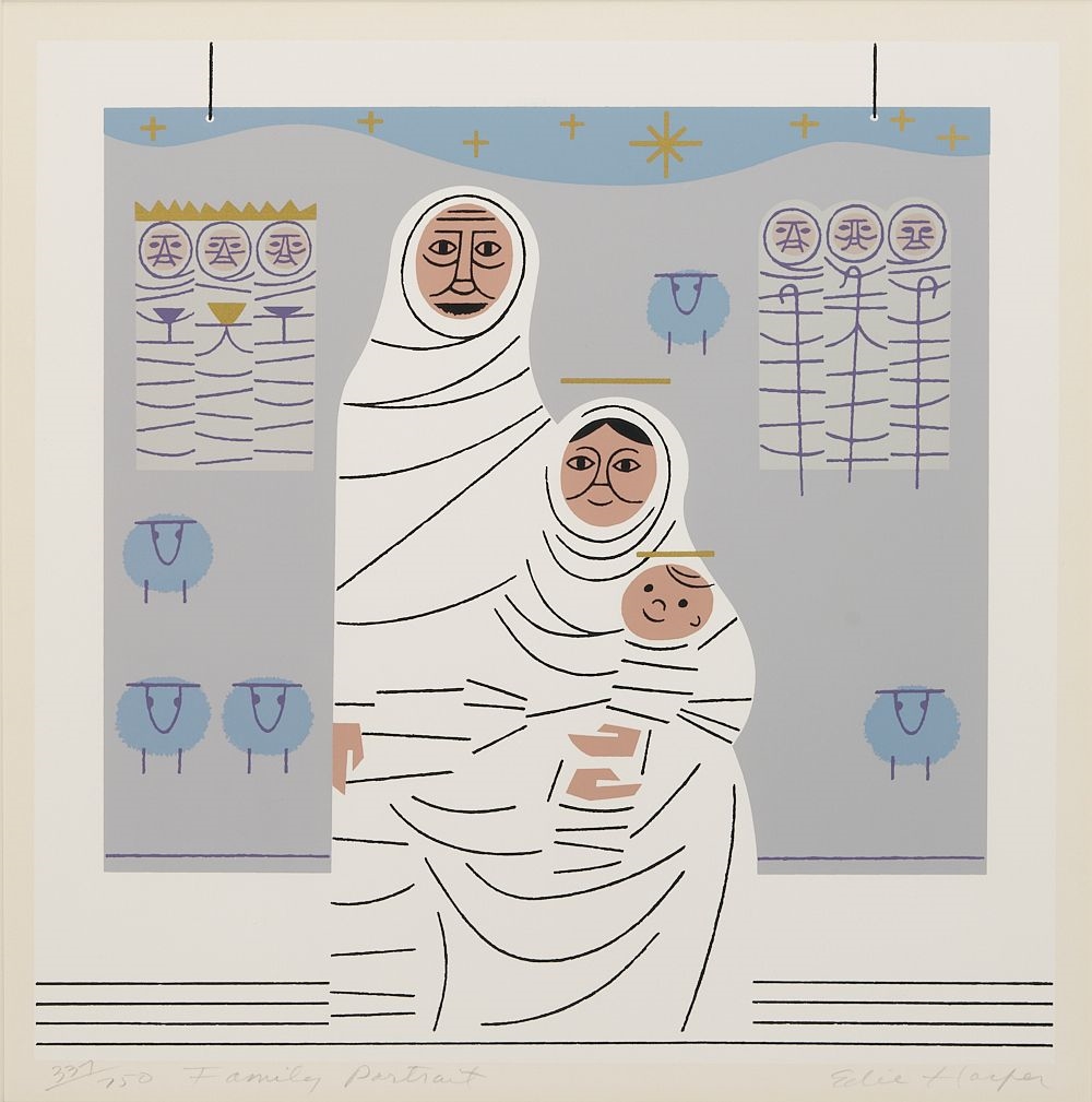 Artwork by Edie Harper, 4 Edie Harper Signed Serigraphs, Made of serigraphs on paper prints