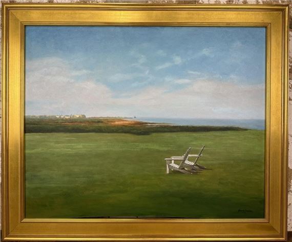 Shawn Jenkins oil on canvas landscape For Two Lovers - Shawn Jenkins