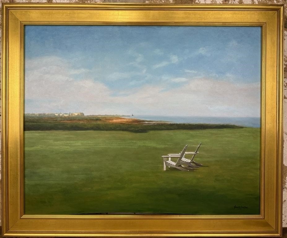 Artwork by Shawn Jenkins, Shawn Jenkins oil on canvas landscape For Two Lovers, Made of Oil