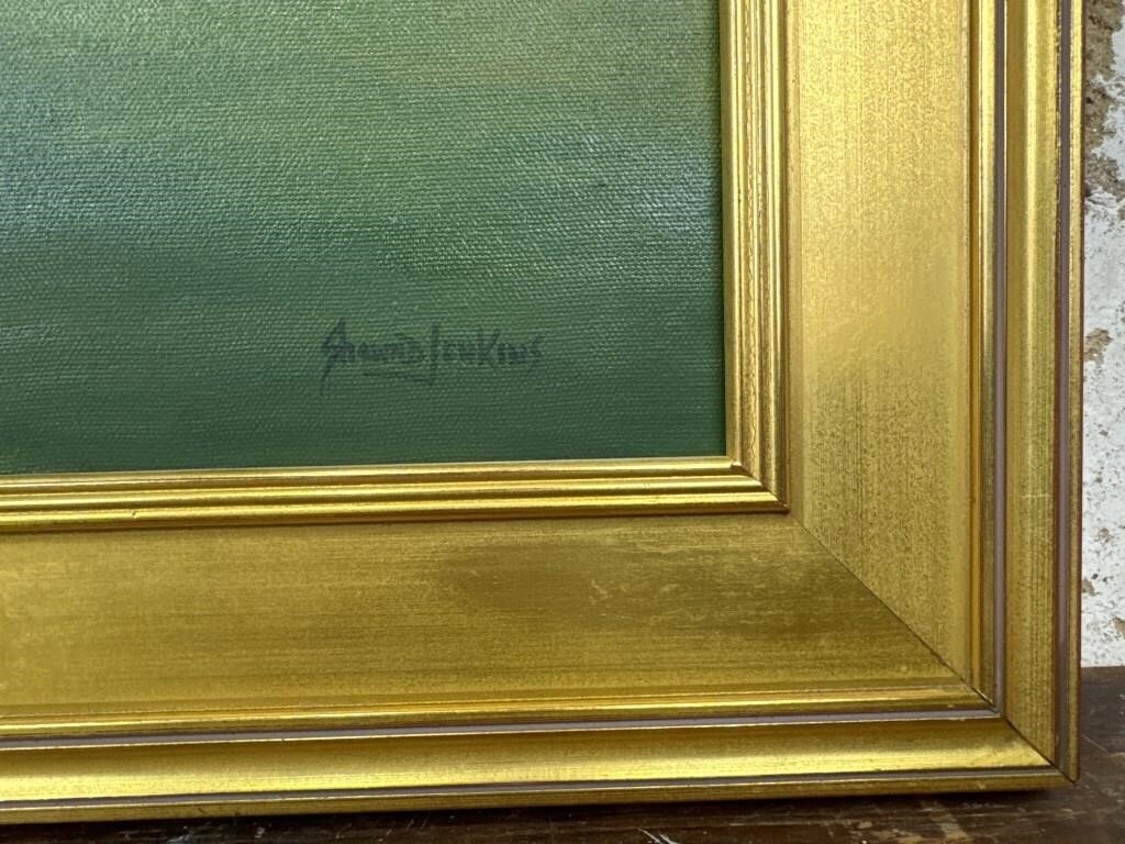 Artwork by Shawn Jenkins, Shawn Jenkins oil on canvas landscape For Two Lovers, Made of Oil