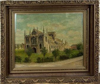 Cathedral Painting - N. E. Hebdon