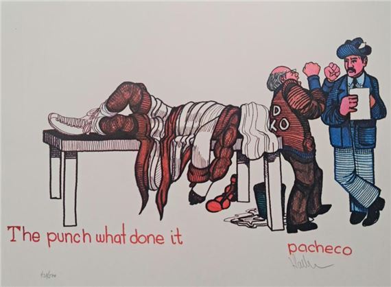 Ferdie Pacheco | FERDIE PACHECO, THE PUNCH WHAT DONE IT (1978) | MutualArt