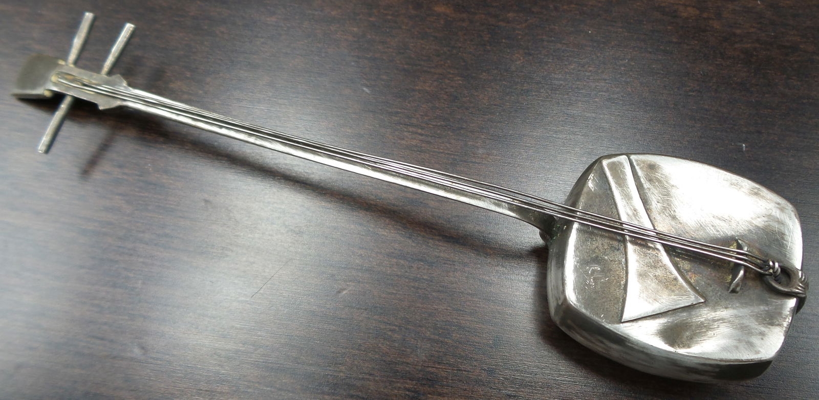 Sterling | Vintage Japanese Sterling Silver Musical Instrument Salt ...