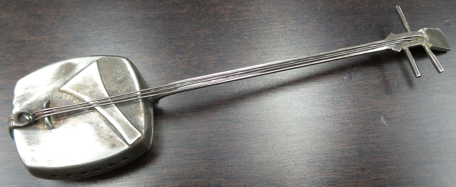 Sterling | Vintage Japanese Sterling Silver Musical Instrument Salt ...
