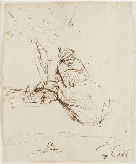 USA PAIR OF DRAWINGS by Miguel Condé, 1978