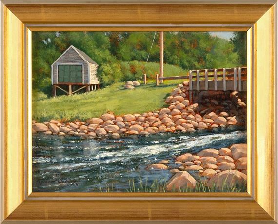 Keveny Lane Boathouse by Lance Walker, 2017