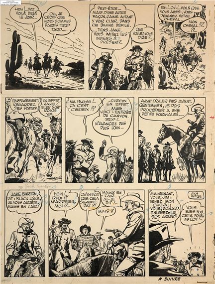 JIJÉ (Joseph Gillain dit by Jijé, juin 1954