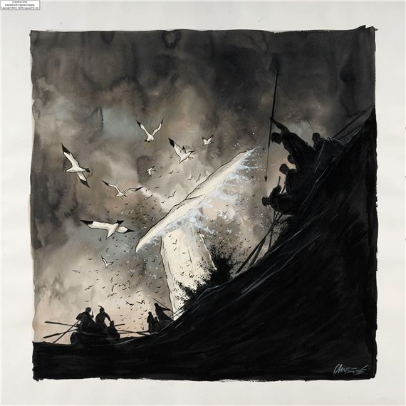 Moby Dick by Christophe Chabouté, 2016