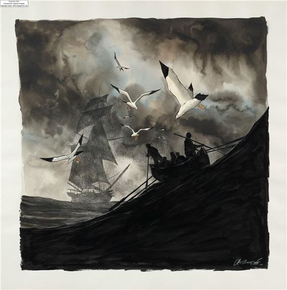 Moby Dick by Christophe Chabouté, 2016