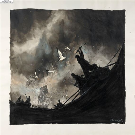 Moby Dick by Christophe Chabouté, 2016