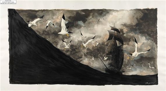 Moby Dick by Christophe Chabouté, 2016