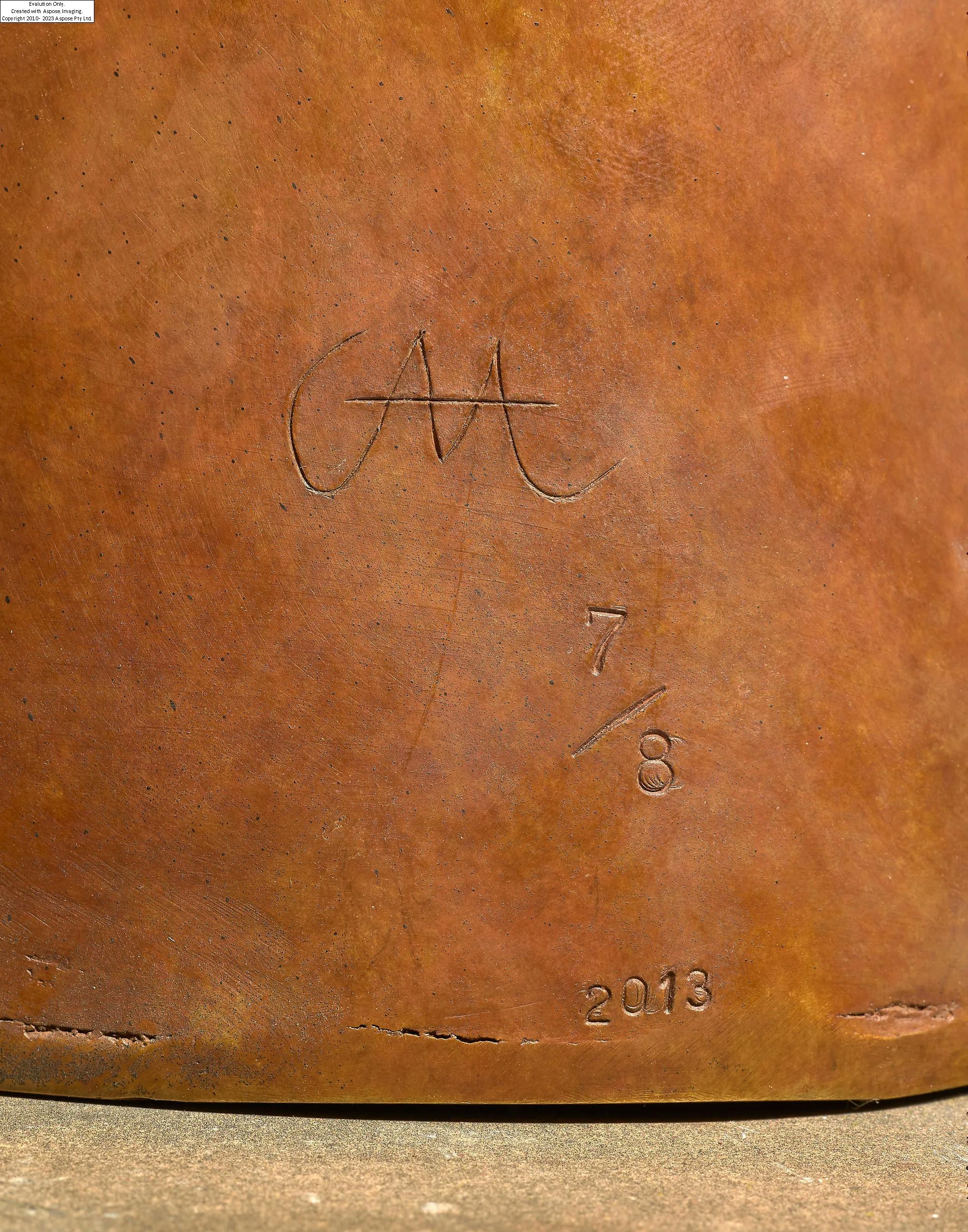 Artwork by Camille Henrot, Overlapping Figures - 2013, Made of Plaster and wood