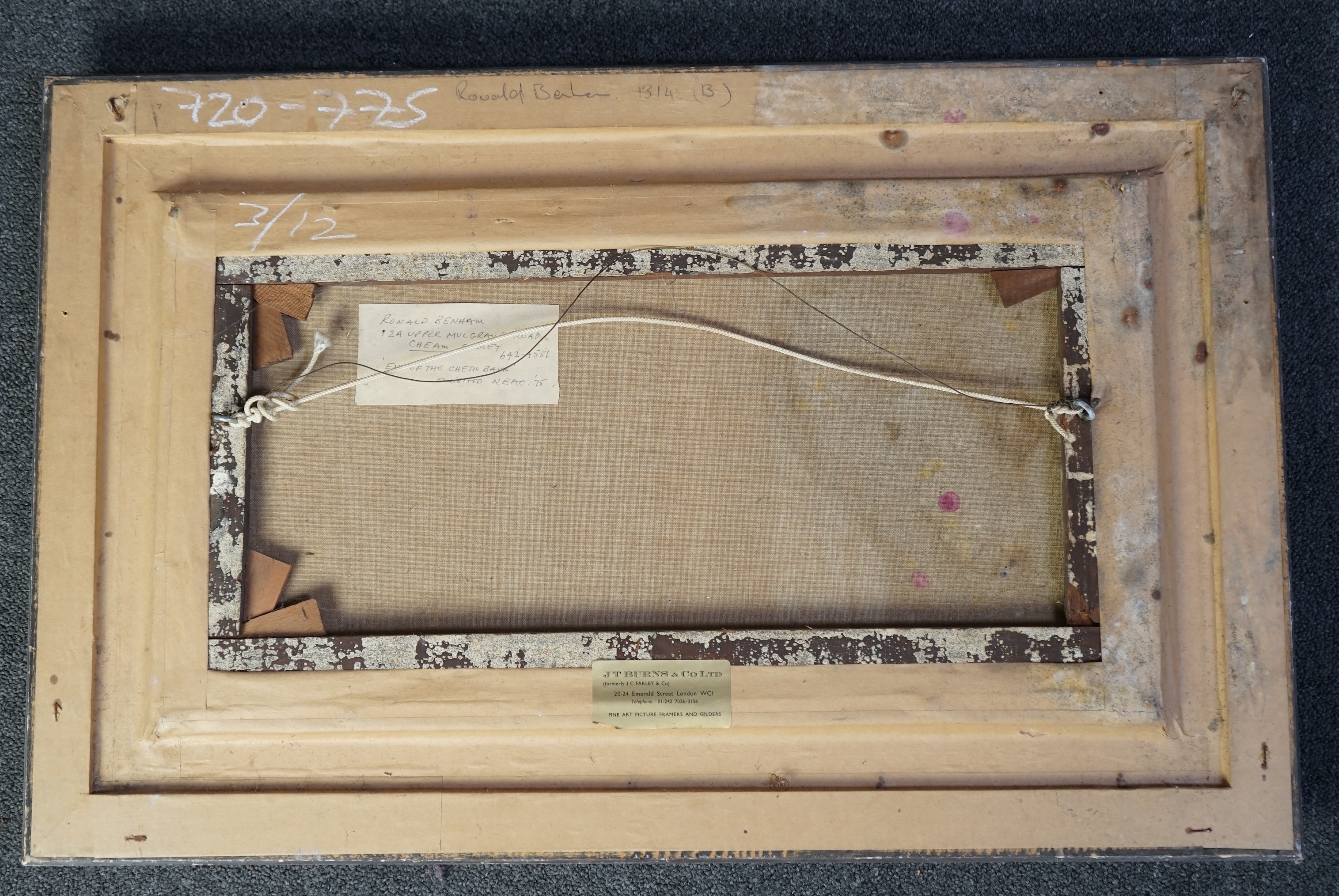 Ronald Benham | 1993) End of the Chesil Bankoil on canvassigned and ...