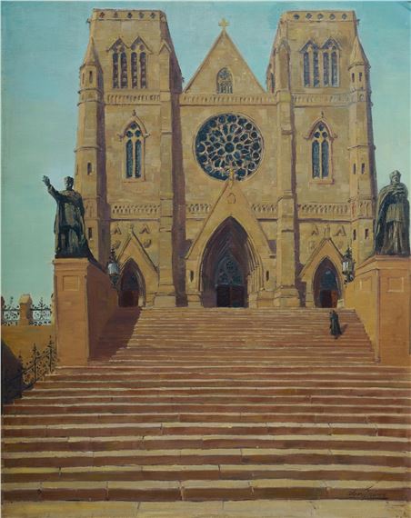 St Mary's Cathedral by Alan Robert Colquhoun Grieve