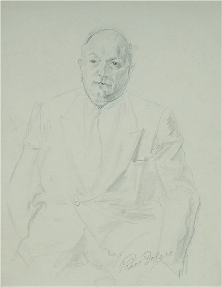 Study for Camille Gheysens by William Dobell, circa 1957