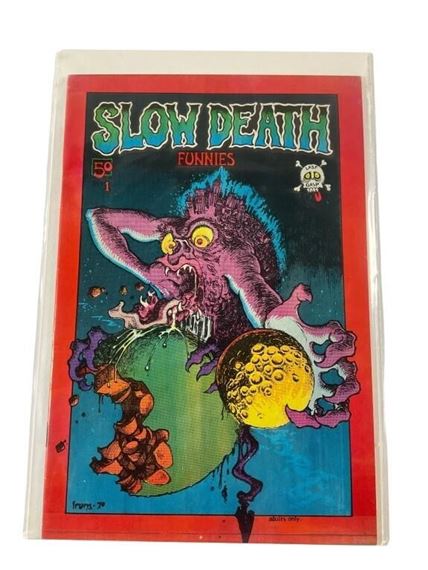 Last Gasp Slow Death Funnies No.1 1st P. NM - Robert Crumb