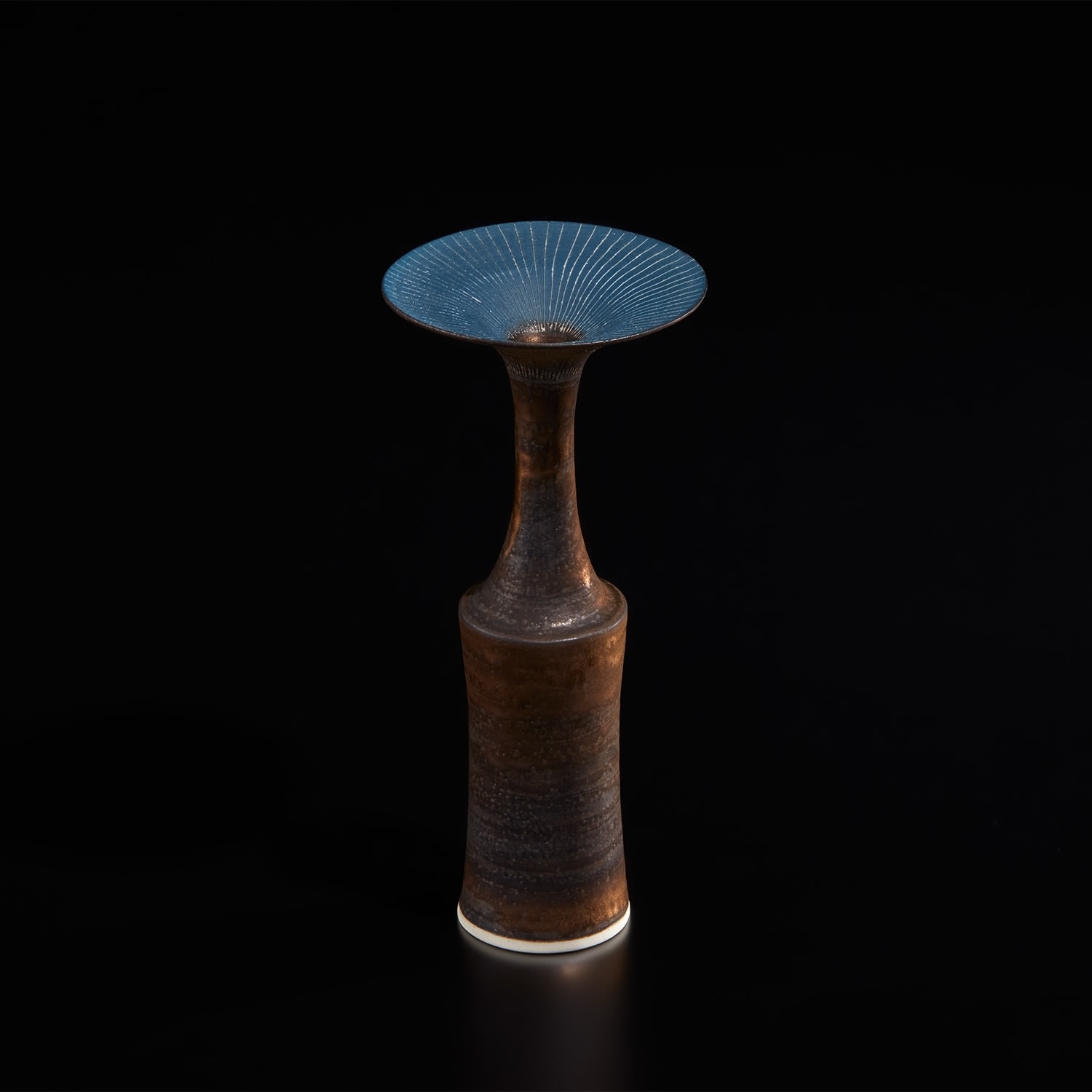 Lucie Rie | Vase with flaring lip (1978) | MutualArt