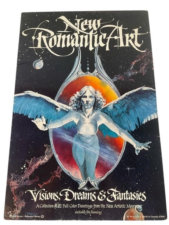 Artwork by Tim Conrad, Ballantine Tim Conrad 1978 Art Portfolio + Prints, Made of Album cover