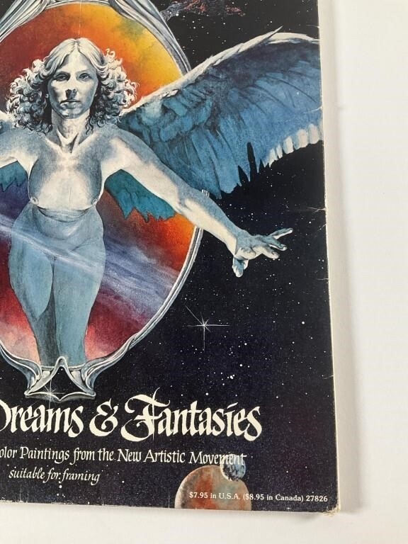 Artwork by Tim Conrad, Ballantine Tim Conrad 1978 Art Portfolio + Prints, Made of Album cover